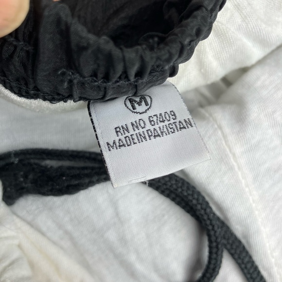 Parachute pants with cotton lining, hip-hop, dance yoga workout NWOT M nongender - Picture 5 of 10